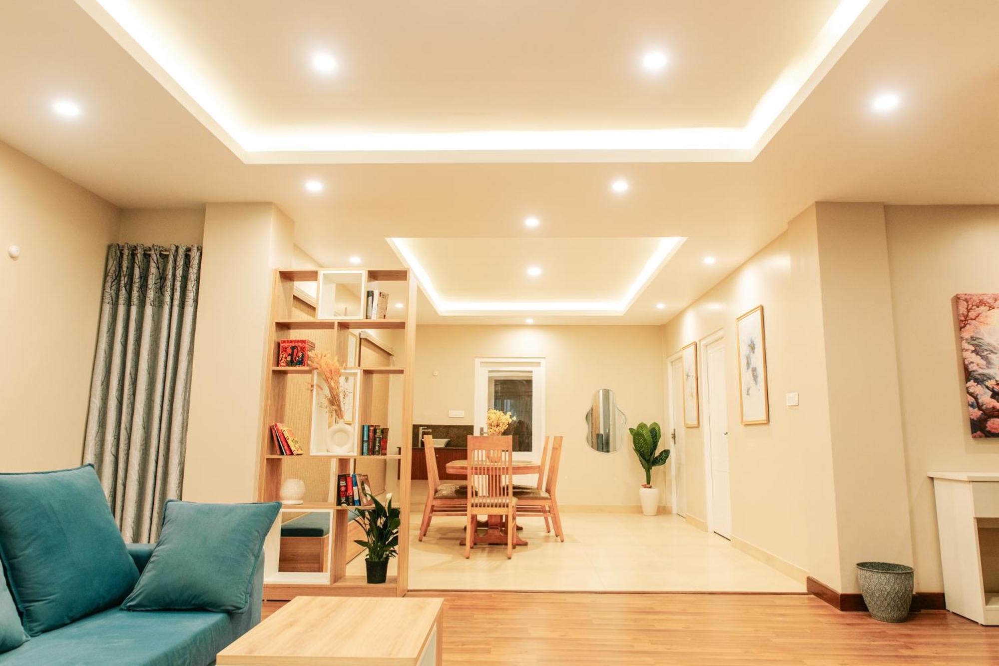 Apartment 2bhk Serviced At Heart Of