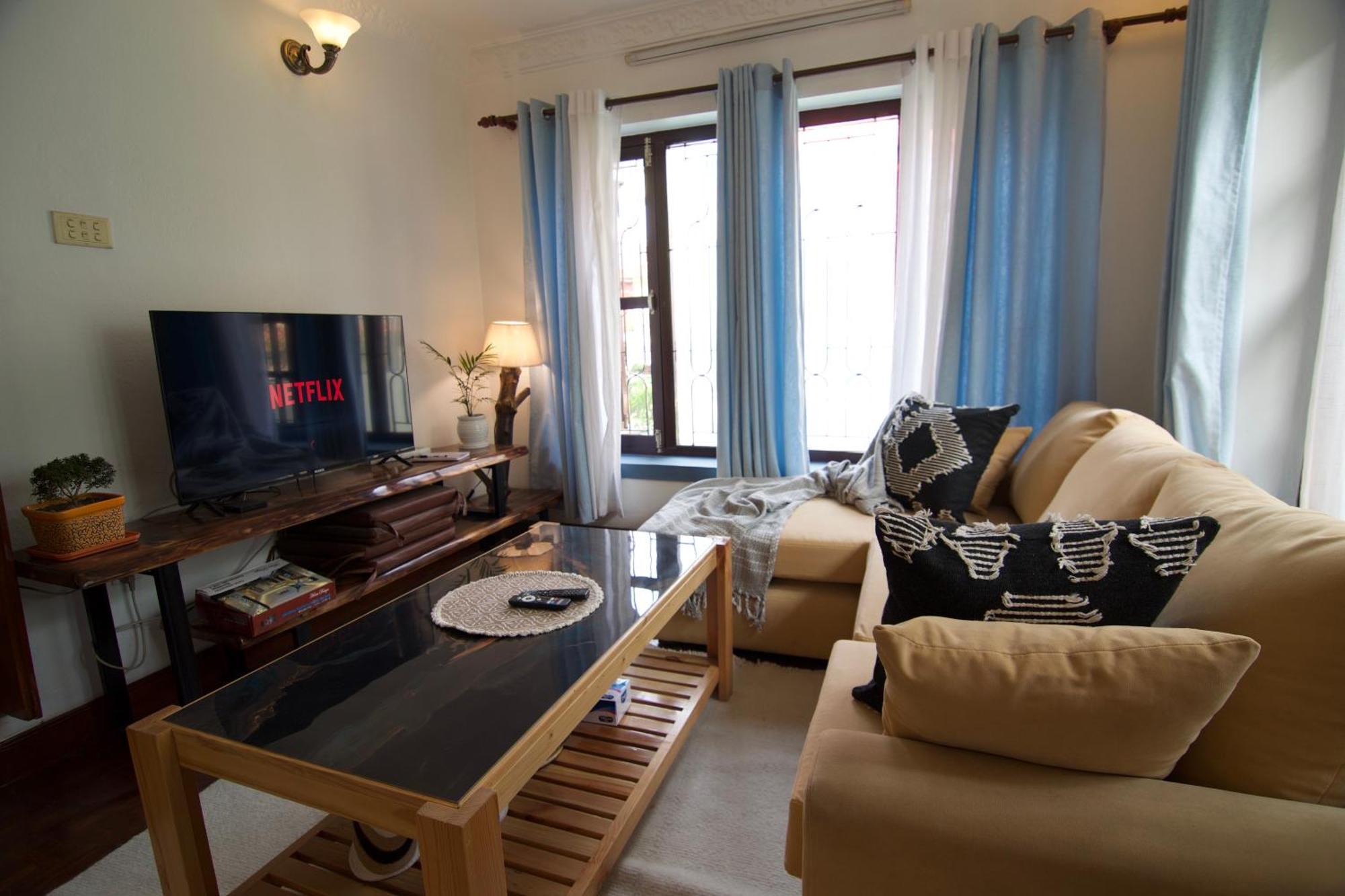 Wanderer's Double Bedrooms With Living And Kitchen - A Away From Rumah tetamu *