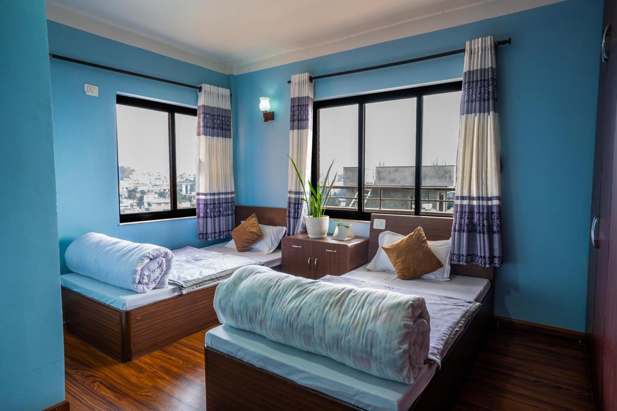 Apartment Stunning View With Private Rooftop & Balcony Kathmandu